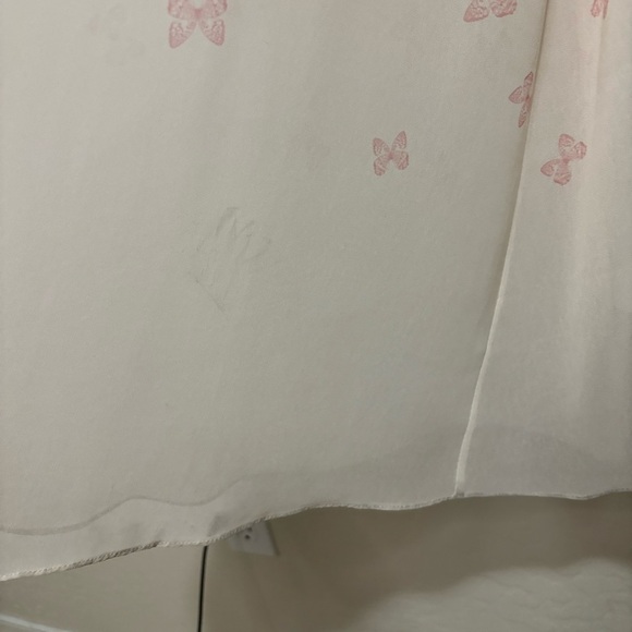 Badgley Mischka Twirling Butterfly Ombré Formal Maxi Dress Fairycore Whimsical 0 - Picture 13 of 15